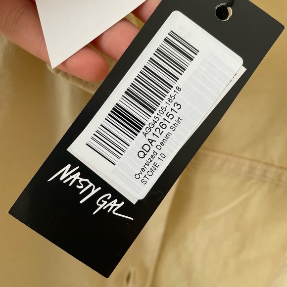 Oversized denim shirt - Picture 3 of 3